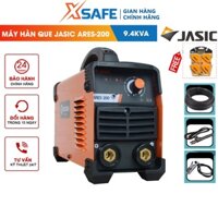 Máy hàn que Jasic ARES 200 dòng hàn 10-200A, đường kính que 1.5mm - 5.0mm, công nghệ IGBT tiết kiệm điện - chính hãng
