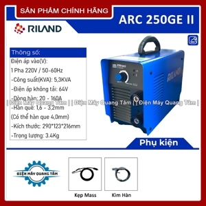 Máy hàn que RILAND-ARC 250GE