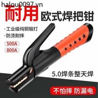Máy Hàn Tay Cầm Kìm Hàn Kìm Hàn Cấp Công Nghiệp Chống Sốc Loại Mới 500A800A Không Nóng Châu Âu Hàn Tay Cầm Kìm