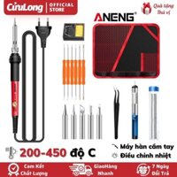 Máy Hàn Thiếc Cầm Tay 60W hàn chì điện tử mini điều chỉnh nhiệt có chip ổn nhiệt thông minh