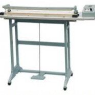 Máy hàn túi dập chân sf 600, máy ép bao nilong, máy ép túi nhựa, máy hàn bao bì dập chân, máy hàn cắt màng co pvc