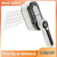 Máy hấp quần áo, Bàn ủi hơi nước, Máy hấp quần áo cầm tay cầm tay khô và ướt, 1200W Làm nóng nhanh Máy du lịch Mini màu trắng phích cắm US