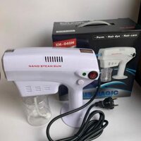 Máy hấp tóc phun sương Nano mini cầm tay, máy phun nano Blue Magic HX- 040H