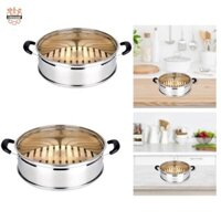 Máy hấp tre bằng thép không gỉ Sử dụng tại nhà Máy hấp rau củ cho nồi hấp
