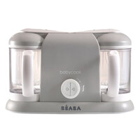 Máy Hấp Xay Đôi Béaba Babycook Plus Màu Ghi Cloud