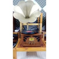 máy hát đĩa than loa kèn tân cổ điển đĩa than, radio , usb mẫu đẹp mới