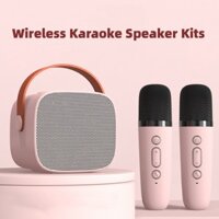 Máy Hát Karaoke Mini Kèm Loa Không Dây 1-2 Dành Cho Trẻ Em Và Người Lớn