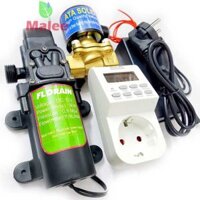 Máy hẹn giờ máy bơm mini van điện từ tưới cây tự động ATA TĐ-02P90 (Bơm 90W + van điện từ 21 + Bộ hẹn giờ + Nguồn)