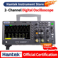 Máy hiện sóng kỹ thuật số Hantek DSO2D15 DSO2C10 2D10 2 kênh 150 MHz Osciloscópio 25 MHz Máy phát tín hiệu Vôn kế Máy đo tần số