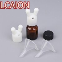Máy hít nước hoa LCAION, Nắp hít tinh dầu hai lỗ chống rò rỉ, Chai nhựa Mini Máy phân phối hương liệu