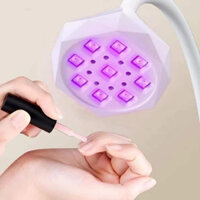 Máy hơ gel móng nail mi ni tích điện , Đèn hơ gel móng