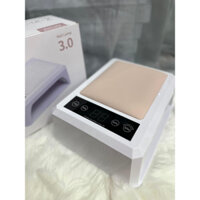 Máy hơ gel SNRQI  T9 chính hãng LED/UV máy hơ móng làm nail khoang rộng, có đệm kê tay ANGELICA 72W 60 bóng