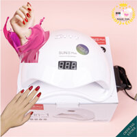 Máy hơ gel Sun 5 Plus chính hãng 48W 36 bóng LED-UV, BH 3 tháng - Máy hơ móng làm nail chuyên dụng