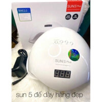 Máy hơ gel Sun 5 Plus loại đế dầy ( bảo hành 6 tháng ) làm móng