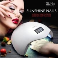Máy hơ gel SUN5 48W 24 bóng đèn UV/ LED làm khô gel móng nail, khô gel đắp móng có bảo hành 1 tháng