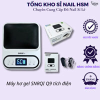 Máy Hơ Gel Tích Điện SNRQI Q9 Chính Hãng 48 Bóng LED/UV Có Đệm Kê Tay Máy Hơ Móng Làm Nail