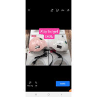 Máy hơ gel (trắng)