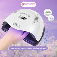 Máy Hơ Sấy UV Sơn Gel Móng Tay Sun X7 MAX 180W - An Toàn, Mau Khô - 1 Đổi 1 Trong 30 Ngày