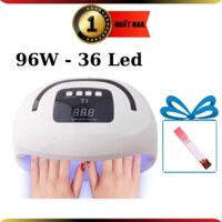 Máy hơ son gel T1 Led UV , Đèn hơ , sấy móng tay chân nail nhanh khô loại to vừa 2 Tay 2 Chân