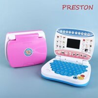 Máy Học PRESTON, Máy Tính Laptop Giáo Dục Điện Tử Trẻ Em, Máy Giáo Dục Sớm Tiếng Anh Với Chuột Mini Laptop Đồ Chơi Trẻ Em