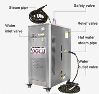 Máy Hơi Nước Nóng Dọn Khoang Máy 9Kw SGCB 220V