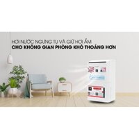 Máy hút ẩm có lọc không khí Sharp DW-D12A-W