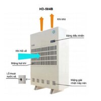 Máy hút ẩm công nghiệp Harison HD-504B công suất 504L/ngày, bảo hành 24 tháng miễn phí vận chuyển toàn quốc