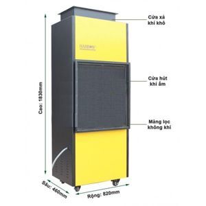 Máy hút ẩm công nghiệp Harison HD-168DR