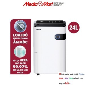 Máy hút ẩm điện tử kết hợp lọc khí 24 lít Roler RD-1113