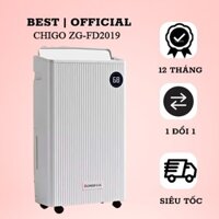 Máy hút ẩm kiêm lọc không khí sử dụng cho phòng diện tích rộng dưới 150m2 CHIGO D001G - Hút khô quần áo ẩm ướt