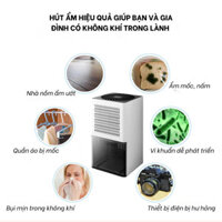 Máy hút ẩm lọc không khí KAW Sử Dụng 10-60m2 Trong Gia Đình Văn Phòng Chống Nồm Chống Ẩm Mốc Quần Áo ~