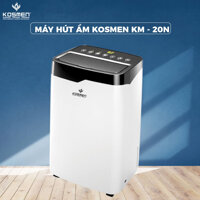 Máy Hút Ẩm, Lọc Không Khí Kosmen KM-20N, Lưu lượng 20L Ngày, Công suất 300W, Diện tích phòng 40-80 m2 - Hàng Chính Hãng