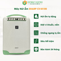 Máy hút ẩm SHARP CV-B100 siêu tiết kiệm, khử mùi, lọc không khí 10l mỗi ngày phù hợp diện tích 45m2