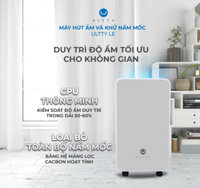 Máy hút ẩm và khử nấm mốc U-ULTTY LE