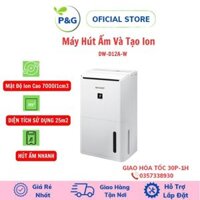 Máy hút ẩm và tạo ion Sharp DW-D12A-W, hong khô quần áo nhanh, có tính năng hẹn giờ - Bảo hành 12 tháng chính hãng