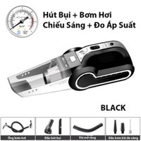 Máy Hút Bụi - Bơm Đồng Hồ Cơ, bơm lốp ô tô  đa năng - K1014