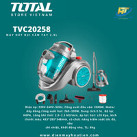 Máy hút bụi cầm tay 2.5L TOTAL TVC20258