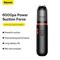 Máy hút bụi Cầm tay Baseus A2 Pro lực hút 6000 PA pin 2000 mAh