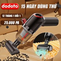 Máy hút bụi cầm tay dodoto, máy hút bụi giường nệm mini không dây lực hút 20.000 Pa công suất 120w