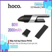 Máy hút bụi cầm tay Hoco PH16 đầu hút nhỏ gọn dễ dàng vệ sinh mọi ngóc ngách trong xe tặng kèm 1 đầu quét hút bụi [Giá T
