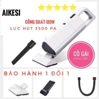 Máy hút bụi cầm tay không dây AKESI 120W, máy hút bụi mini lực hút 3500Pa siêu mạnh.