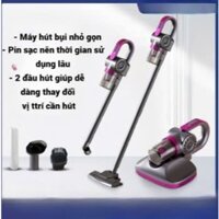 Máy hút bụi cầm tay không dây, máy hút bụi vệ sinh nhà đa năng diệt rệp vi khuẩn giường, ga nệm, hút bụi sofa.
