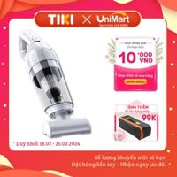 Máy Hút Bụi Cầm Tay Không Dây Damas DA113C - Lực Hút Mạnh Mẽ 16000PA - Đa Năng Hút Bụi Khô Và Ướt - Máy Hút Bụi Ô Tô, Hút Bụi Gia Đình - Hàng Chính Hãng - Màu trắng