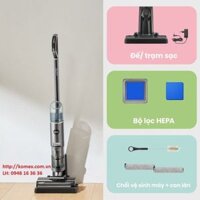 Máy Hút Bụi cầm tay Lau Sàn Thông Minh Comfee CXC05APGY – Làm Sạch Hiệu Quả, hút nước đến 90%