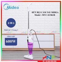 Máy Hút Bụi Cầm Tay Midea MVC SC861R - Tím 600W - Hàng chính hãng