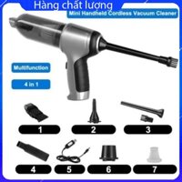 Máy hút bụi cầm tay mini  đa năng vừa hút thổi hút chân không tiện lợi lực hút 9000pa