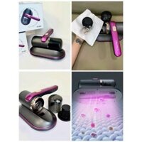 Máy Hút Bụi Cầm Tay Mini Không Dây Giường Nệm Sofa Quần Áo Đa Năng mầu tím