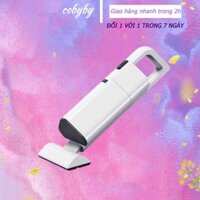 Máy hút bụi cầm tay mini không dây, điện áp 220V, sạc pin, công suất 120w, lực hút 4000pa