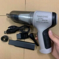 Máy Hút Bụi Cầm Tay Mini Không Dây 6 Đầu Hút Của Tamashio Nhật Bản - Máy Hút Bụi Ô Tô - Giường Điệm - Lông Chó Mèo