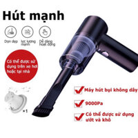 Máy Hút Bụi Cầm Tay Mini - Máy Hút Bụi Xe Oto giường nệm lông chó mèo đa chức năng